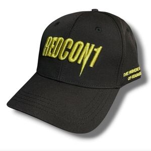 REDCON1 Black & Gold 3D Puff Embroidered SnapbackNEW